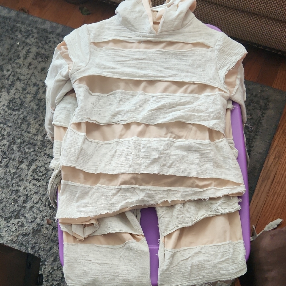 California Costumes Cream and Tan Kids Mummy Costume